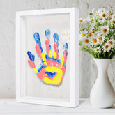 IvyWind family handprint frame—preserve cherished memories for nursery decor