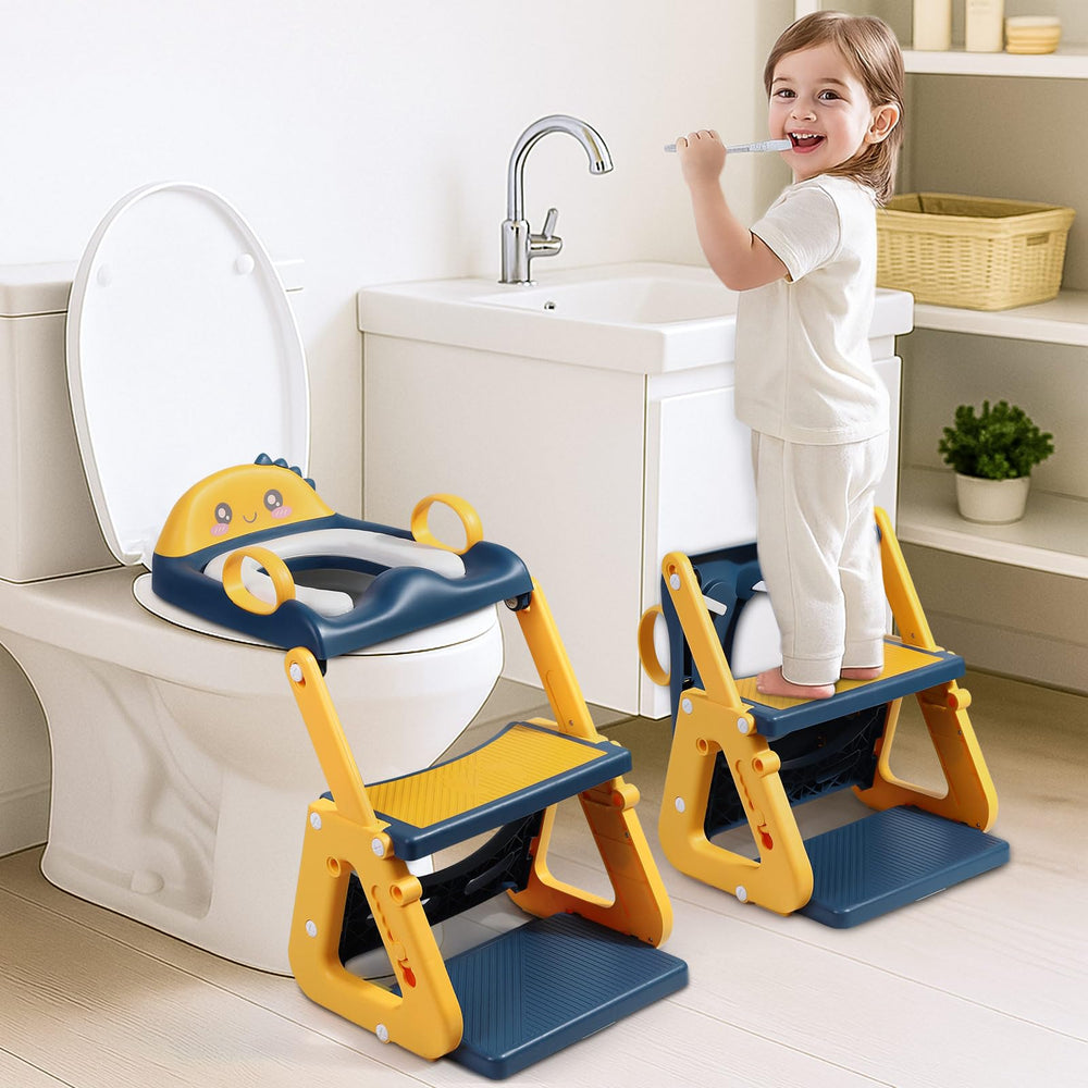 IvyWind potty seat ladder assembly shows sturdy frame for confident training.