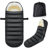 IvyWind stroller footmuff waterproof pongee fabric for all-weather protection.