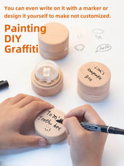 iwoohome tooth box diy decoration ready image highlights creative design possibilities.