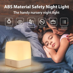 IZETIANZHE Kids Night Light brightness-memory feature helps consistent lighting.