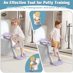 Jabaka Circle potty seat splash guard contains spills and keeps the area tidy.