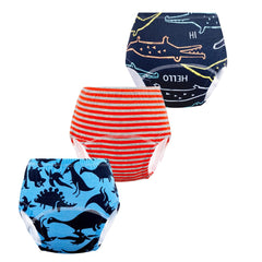 JackLoveBriefs potty training underwear 3-4t size chart, multicolor, kid-friendly design.