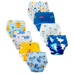 JackLoveBriefs potty training underwear multi-color front view supports learning cues