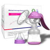 JADE KIT manual breast pump with ergonomic handle for comfortable pumping sessions