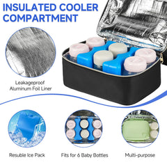 Jaffzora bag front pocket offers quick-access storage for small parts