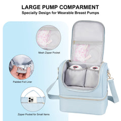 Jaffzora includes ice packs for extended cooling on the go