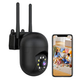 JAIOTlink 2K security camera WiFi-setup demonstrates quick installation.