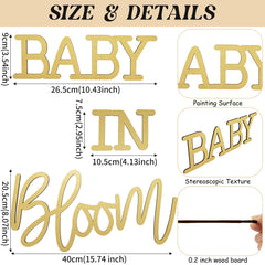 JALANCY Baby In Bloom wall-attachment view shows easy placement