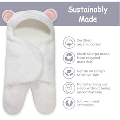 Jam Naturals organic cotton lining provides skin-friendly breathable softness for delicate newborns.