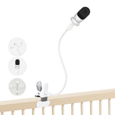 JAMYOK baby monitor mount clip overview showing compact travel-friendly design for easy setup