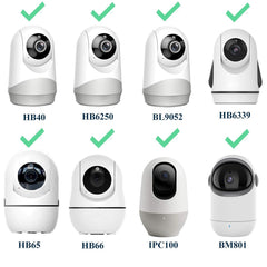 JAMYOK mount compatible with Hello Baby HB6550 for flexible viewing.