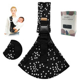 Jamyum baby sling with 4 adjustable straps for a secure, customizable fit.
