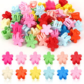 JANYUN flower mini hair clip set for secure daily styling