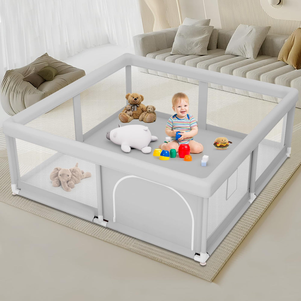 Jaobeem baby playpen assembly steps enable quick setup for busy parents.