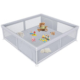 Jaobeem extra-large playpen wide setup for safe, expansive baby play area.