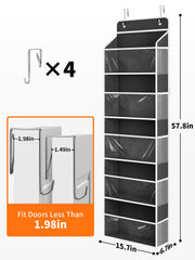 JARLINK storage with clear windows helps you see items at a glance.