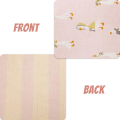 JarThenaAMCS soft cotton blanket texture close-up emphasizing durable, fade-resistant fabric.
