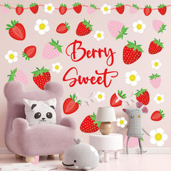 JarThenaAMCS wallstickers on wall demo demonstrates easy room makeover