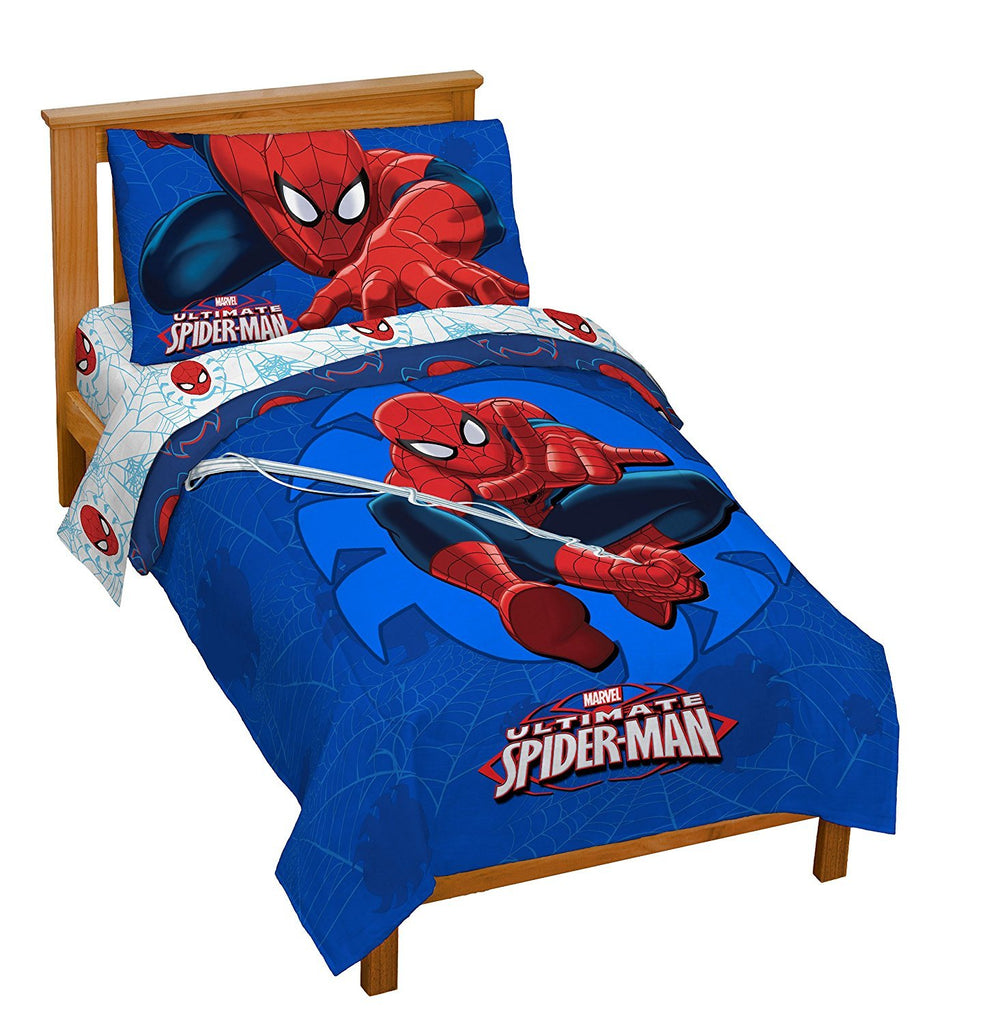 Jay Franco Marvel Spiderman Regulator bed set comforter for cozy bedtime adventures