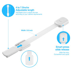 JAZZZNAP strap lock on fridge to deter access to snacks and small items