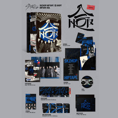 J BLANK Stray-Kids Skzhop Hiptape Hop contents image highlights a keepsake CD and photobook for fans