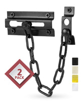 JD Jack N'Drill door chain lock extended chain for flexible security on interior and exterior doors