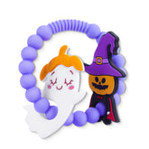 JDSTY Ghost teether ring for gentle gum relief and sensory play.