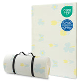 Jelumonpe pack n play mattress 38x26 foam 1.5 inch supports baby's sleep on the go