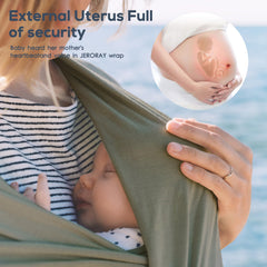 Jeroray baby wraps soft texture closeup highlights plush fabric for gentle contact and cozy snuggles.