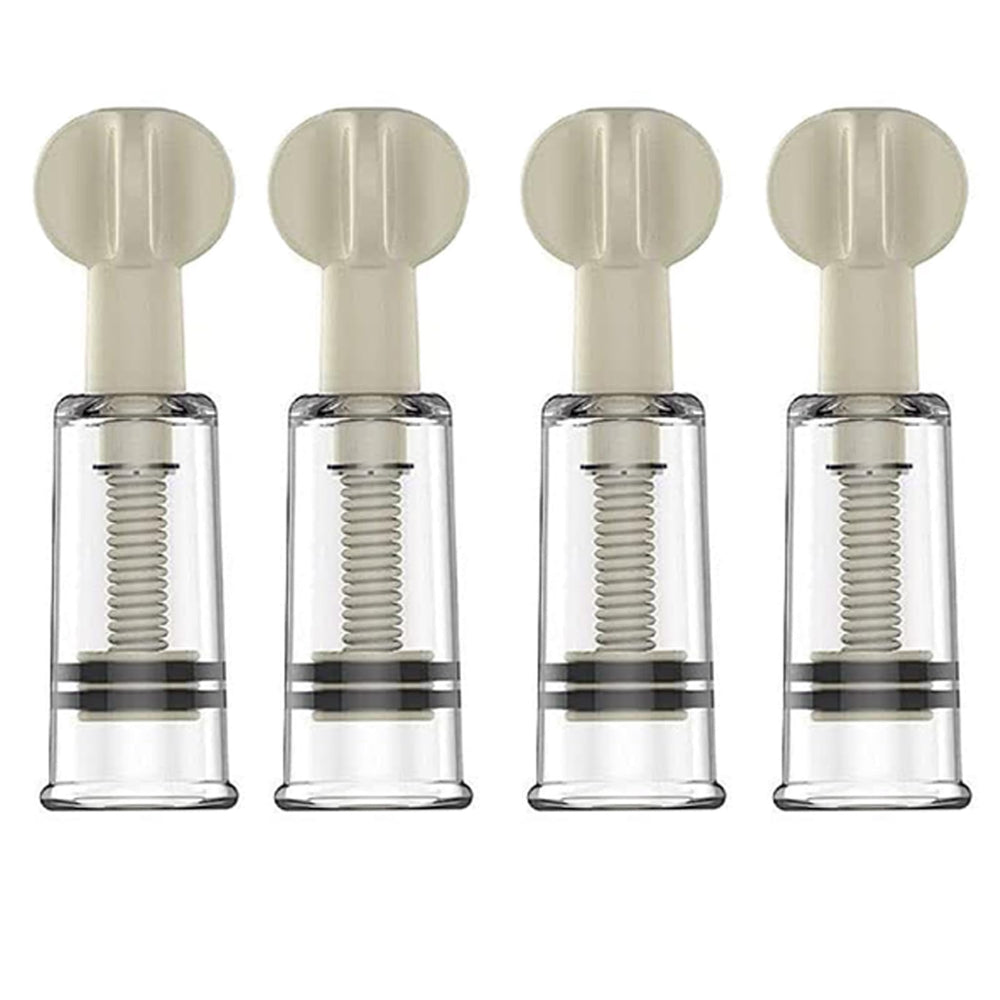 Jesakmie nipple cups pack front shows four non-toxic suction cups for at-home breastfeeding support.