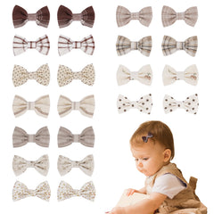 JESSCAT 22 Pcs Hair Clips with Flower Design closeup for secure, gentle hold during everyday styling.
