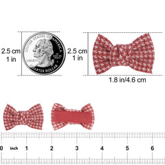 JESSCAT 22pcs hair clips solid colors—durable metal plus cotton ribbon for lasting hold.