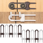 Jetec 10-piece cabinet locks assembly ready for easy setup and safety