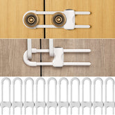 Jetec 10-piece cabinet locks pack ready for childproofing kitchen cabinets and drawers.