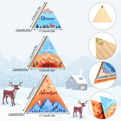 Jetec wooden mountain decor discover wall sign sparks curiosity in kids' spaces