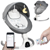 JFOVMCYG baby swing soft-seat cushions provide plush comfort for infants.