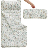JHCHMX leaf nap mat roll-up with carry handle for travel