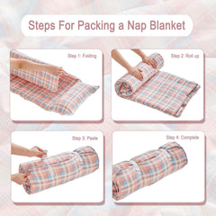 JHCHMX Nap Mat Side View, thicker padding for comfort