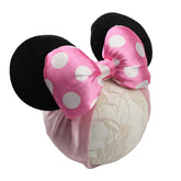 JIAHANG mouse ears headband with pink satin polka dot bow for baby photos