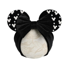 JIAHANG velvet headband closeup shows soft fabric for comfortable wear