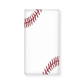 JIANADAER baseball crib sheet universal-fit with secure elastic edges.