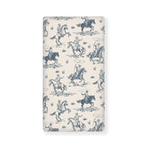 JIANADAER Cowboys Horse Western Fitted Crib Sheet with full elastic edges for secure night use