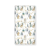 JIANADAER watercolor dragon crib sheet close-up shows soft fabric for baby comfort.