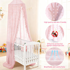 Jiangcha crib installation shows easy setup with included hardware.