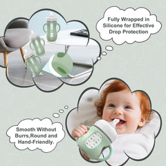 Jifvrnk dishwasher-safe sleeve cleans quickly after bottle time.