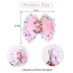 Jissoo Ice Cream Theme Hair Clip adds adorable party flair