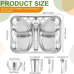 Jinei stainless bowls durable and easy to clean for daily toddler meals
