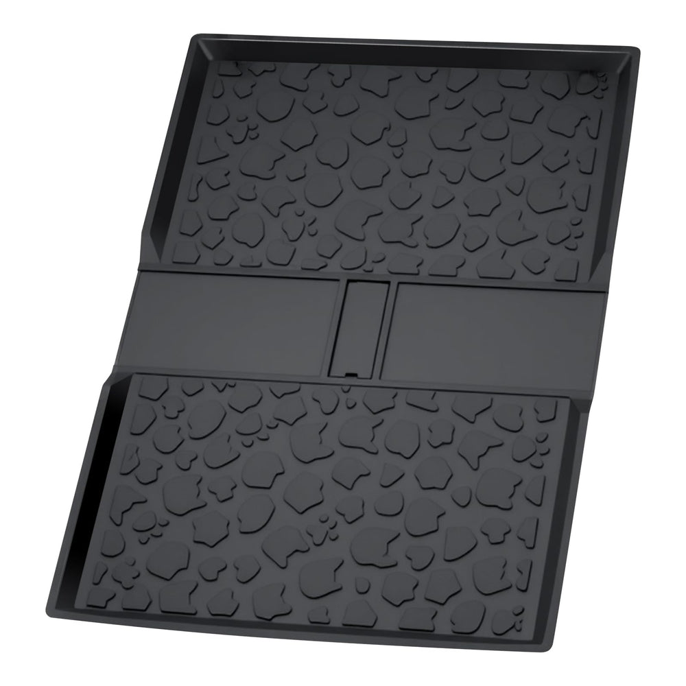 JingRoom all weather mat front view showing protective waterproof surface for wagon floors