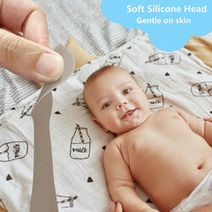 JIQIHEYI 3-pack diaper cream spatula pink helps keep fingers clean during ointment.
